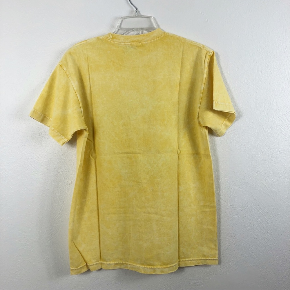 Daydreamer Pink Floyd Animals Yellow Acid Wash Tee - Picture 4 of 7